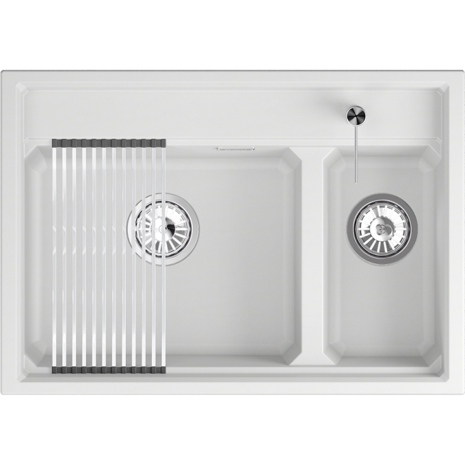 Кухонная мойка GRANULA KS-7302i Арктик 7302i APKTIK
